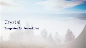  Presentation with wilderness - Beautiful PPT theme featuring scenic image of the wilderness area location carpathian national park ukraine europe picture of lifestyle hiking concept adventure summer vacations explore the beauty of earth and wildlife backdrop and a sky blue colored foreground