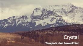  Presentation with strengthen the link in a million dreams - Presentation design consisting of scenic landscapes along million dollar background and a tawny brown colored foreground