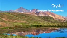  Presentation with inspiring - Cool new slide set with scenic landscapes of northern argentina backdrop and a teal colored foreground