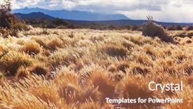  Presentation with inspiring - Amazing presentation theme having scenic landscapes of northern argentina backdrop and a red colored foreground