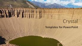  Presentation with inspiring - Slides consisting of scenic-landscapes-of-northern-argentina background and a coral colored foreground