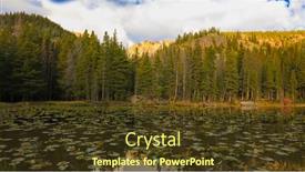  Presentation with sun rise - PPT layouts enhanced with park colorado under sun rise background and a tawny brown colored foreground