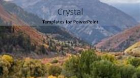  Presentation with provo utah - Presentation theme with scenic-provo-canyon-landscape background and a  colored foreground
