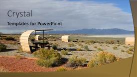  Presentation with scenic - Presentation design enhanced with scenic-san-luis-state-park background and a light blue colored foreground