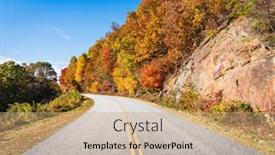  Presentation with asheville - Presentation enhanced with scenic-view-of-blue-ridge background and a coral colored foreground