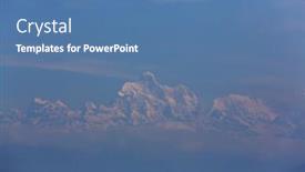  Presentation with scenic - Slides having scenic-view-of-kanchenjunga-peak background and a teal colored foreground