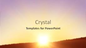  Presentation with clear - Presentation theme consisting of scenic-view-of-landscape-against background and a lemonade colored foreground