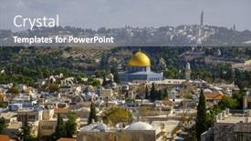  Presentation with ancient temples - Presentation having scenic-view-of-old-historic background and a gray colored foreground