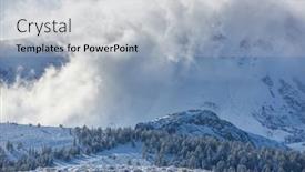  Presentation with mountain view california - Presentation enhanced with scenic-view-of-sierra-nevada background and a light gray colored foreground