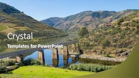  Presentation with river valley - Amazing presentation having scenic-view-of-the-douro backdrop and a violet colored foreground