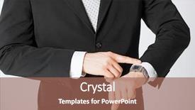  Presentation with man looking up happy - Amazing presentation theme having schedule waste management - close up of man looking backdrop and a  colored foreground