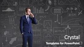  Presentation with schematic - Slide set consisting of schematic background business and office background and a  colored foreground