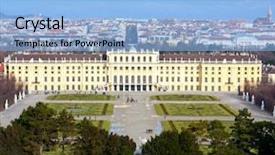  Presentation with vienna - Amazing presentation design having schoenbrunn palace vienna austria backdrop and a light blue colored foreground