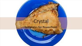  Presentation with healthy eating - Colorful slide deck enhanced with schol - healthy eating seafood - prepared backdrop and a gold colored foreground