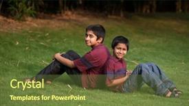  Presentation with indian politics feree hindi - Amazing PPT theme having scholastic - handsome indian boys outdoor smiling backdrop and a tawny brown colored foreground