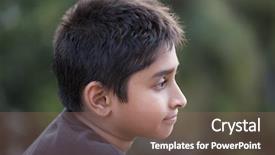  Presentation with indian - Slides featuring scholastic - handsome indian toddler standing outdoor background and a violet colored foreground