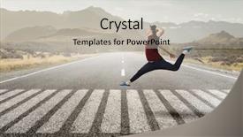  Presentation with dance - Audience pleasing slides consisting of schols - dance is his world mixed backdrop and a  colored foreground