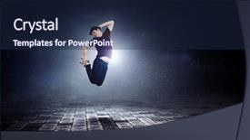  Presentation with dance - Amazing slides having schols - dance is his world mixed backdrop and a  colored foreground