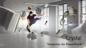  Presentation with dance - Beautiful slides featuring schols - dance is his world mixed backdrop and a  colored foreground