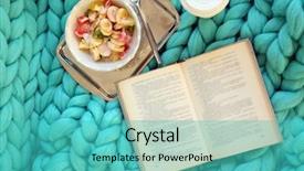  Presentation with school administration - PPT layouts having school administration - open book plaid and coffee background and a teal colored foreground