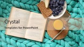  Presentation with open book magic lights - Slide deck having school administration - open book plaid and juice background and a lemonade colored foreground