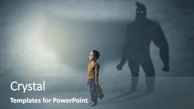  Presentation with school animations - PPT layouts consisting of school animations - cute kid in a room background and a  colored foreground