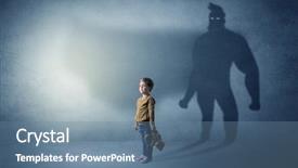  Presentation with school animations - Audience pleasing presentation theme consisting of school animations - cute kid in a room backdrop and a seafoam green colored foreground