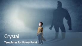  Presentation with school animations - Presentation theme consisting of school animations - cute kid in a room background and a seafoam green colored foreground