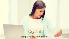  Presentation with technology education - Beautiful slides featuring two white nymphaea caroliniana nivea waterlilies growing in the natural setting of a pond and surrounded with lily pads backdrop and a gray colored foreground