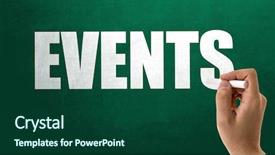  Presentation with school attendance - Audience pleasing slide set consisting of school attendance - events backdrop and a forest green colored foreground