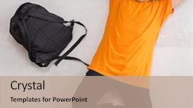  Presentation with safety home inspections - Cool new presentation design with school back ground - cute boy posing at home backdrop and a  colored foreground