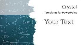  Presentation with blackboard in an abandoned school - Slide set consisting of school blackboard with blank space background and a white colored foreground