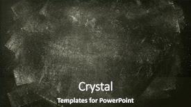  Presentation with chalk stencils - Cool new presentation theme with school board - chalk rubbed out on blackboard backdrop and a tawny brown colored foreground