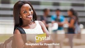  Presentation with self esteem for a college student - Slide deck featuring school building - beautiful african college student background and a coral colored foreground