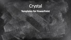  Presentation with chalk - Slides having school bulletin boards - chalk rubbed out on blackboard background and a dark gray colored foreground