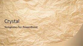  Presentation with texture - Presentation consisting of school bulletin boards - empty wrinkled paper as background background and a lemonade colored foreground