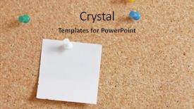  Presentation with wooden - Cool new slides with school bulletin boards - pins on a wooden notice backdrop and a coral colored foreground