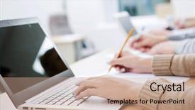  Presentation with young people in the club - Presentation theme consisting of class participation - close up image of young background and a coral colored foreground