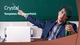  Presentation with special needs classroom - Audience pleasing presentation design consisting of school crisis - male teacher drinking backdrop and a  colored foreground