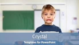  Presentation with education - Amazing PPT layouts having school-education-and-expressions-concept backdrop and a teal colored foreground