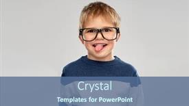  Presentation with vision - Colorful presentation design enhanced with school-education-and-vision-concept backdrop and a ocean colored foreground