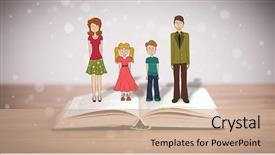  Presentation with unity - Beautiful slide set featuring occupy - abbey of the holy cross backdrop and a gray colored foreground.