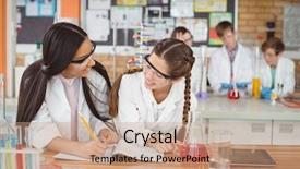  Presentation with journal lira mustika sari - Colorful theme enhanced with school girls writing in journal backdrop and a coral colored foreground