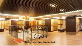  Presentation with unchanging values in a changing world - PPT layouts featuring school health safety - changing room background and a gold colored foreground