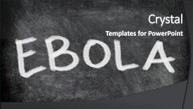  Presentation with virus disease - Slides featuring school health safety - ebola virus disease text background and a dark gray colored foreground