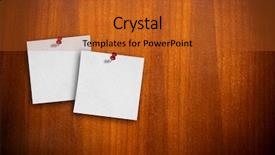  Presentation with wood board - Audience pleasing presentation theme consisting of school house - notes on wood board backdrop and a red colored foreground