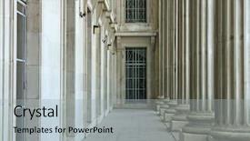  Presentation with justice and law - PPT theme enhanced with court house - stability of law order background and a  colored foreground