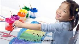  Presentation with future education - Slides having school is your future background and a  colored foreground