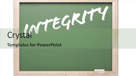  Presentation with principal - Audience pleasing theme consisting of school principal - chalkboard series isolated backdrop and a seafoam green colored foreground