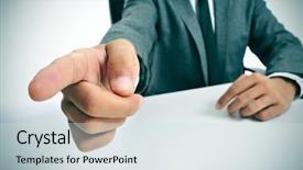  Presentation with way - Cool new slide deck with school principal office - man wearing a suit sitting backdrop and a sky blue colored foreground